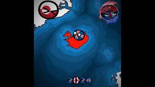 Iceland's History  | #countryballs #iceland #history #shorts