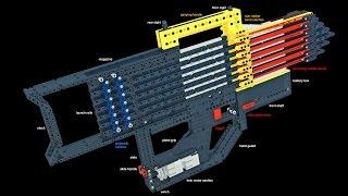 LEGO automatic combat rifle "DINOSAUR SUPERIOR"