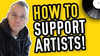 How Music Fans Can Support the Artists (and Record Labels) They Love!