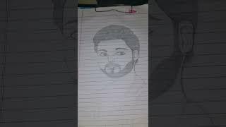 thalapathy vijay drawing    #bgm #varisu #leo #art
