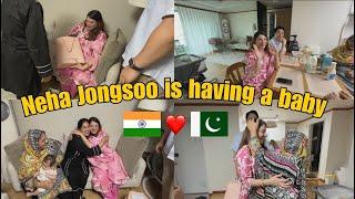 Neha Jongsoo is having a baby!@mylovefromkorea17