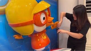 ASMR with Character(Pororo friends) ‍️Camera tapping, mouthsounds, scratching