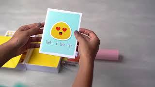 Adorable Emoji Card Mail Box | Clickokart