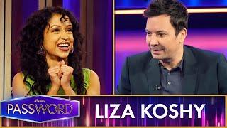 Liza Koshy and Jimmy Fallon Keep it Old School in a Throwback Round of Password