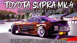 CarX Drift Racing Online - New! Toyota MK4 Supra Ultimate Drift Setup