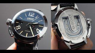 TUNG(heavy)STEN(rock) watch review - U-Boat Classico watch Stratos 45 BK 9006 Tungsten