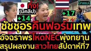 #ด่วน ญี่ปุ่นทึ่ง!ชัชชุอรคืนฟอร์มเทพ(มีคลิป)ฮิเมจิถล่มแอสเตโม3-0,อัจฉราพรโหดNECพุ่งทยาน