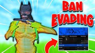 BAN EVADING A HOOD SERVER ON GTA RP