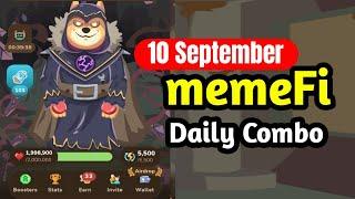 memeFi Daily Combo 10 September | memeFi Secret Code Today 10 September