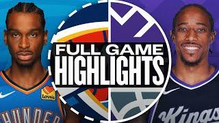 THUNDER at KINGS | FULL GAME HIGHLIGHTS | November 25, 2024