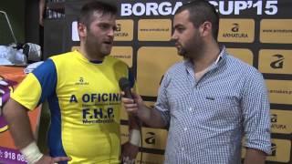 BorgasCUP 2015: Flash Interview, Macedo's Pirotecnia  x  Calçado Ramboia/GoldenYears