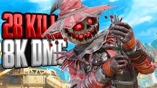 AMAZING Bloodhound 28 KILLS and 8,469 Damage Apex Legends Gameplay