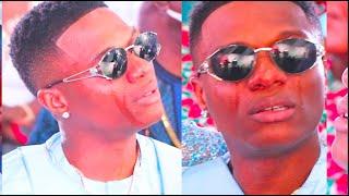 This Will Bring A Tear To Ur Eye! Wizkid Was Seriously In Tears At His Mother's Burial, (Full Video)