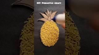 pineapple drawing | Diy pineapple #kids #craftideas  #craft #diy #shorts #viralshort #kids