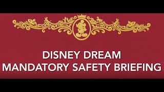 Disney Dream Mandatory Safety Briefing Video