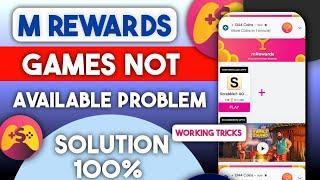 mRewards Game Not Available Problem ||  mRewards Playtime Game Not Show Problem Solved Kaise kare