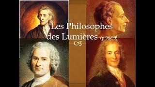 Les philosophes des Lumières