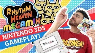 Rhythm Heaven Megamix CRAZY GAMEPLAY REVIEW! Nintendo 3DS! 