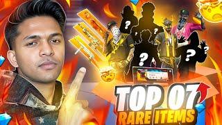 India's Richest Free Fire ID Most Expensive Top 07 Rare Items Garena Free Fire