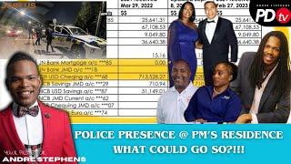 Massive Police Invasion at Andrew Holness House; FID about to Launch Investigation