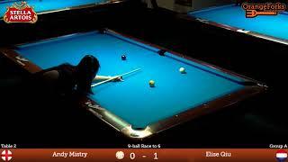 3rd Stella Artois Open 2018 | Andy Mistry (UK) v Elise Qiu (NL) | Group Stage