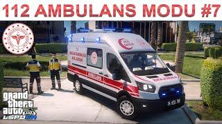 GTA 5 112 AMBULANS MODU #7 | FORD TRANSİT 2020 | LSPDFR