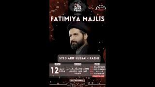  Shahadat Sayeda Fatima Zahra (SA) | Maulana Sayed Arif Hussain Kazmi | [2024/1446]