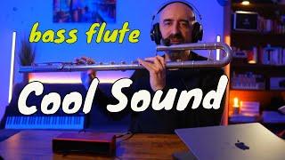Jazz Blues Improvisation on BASS FLUTE