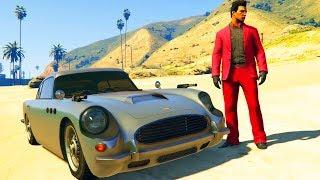 NOUVELLE VOITURE 007 AVEC MITRAILLEUSE !