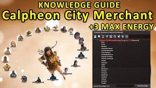 Calpheon City Merchant Knowledge Guide, +3 Max Energy (Timestamp & Subtitle Available)