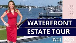 Palm Beach Florida Loxahatchee River Waterfront Estate Tour