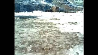 Dronenflug am Gornergrat, Kulmhotel, Zermatt auf 3100m Höhe