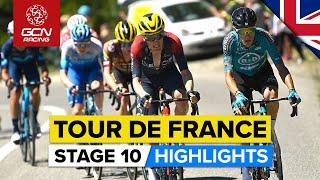 Fighting For Yellow In Megève! | Tour De France 2022 Stage 10 Highlights