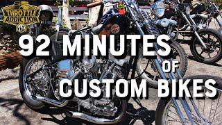 Custom Motorcycles for 1 hour and 32 minutes [4K] Born-Free 13 and Biltwell People's Champ 2022