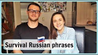 Russian for beginners 16. Survival Russian - with Christian from Germany