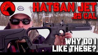 Hatsan Jet .25 Cal - Backyard Plinking