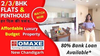 Luxury Flats  OMAXE THE RESORT New Chandigarh  2/3BHK Apartments and Penthouses
