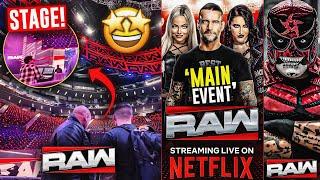 MASSIVE Raw Netflix STAGE LEAKED* | Raw Netflix MAIN EVENT Revealed, Penta Jr. READY | WWE News