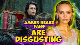 Amber Heard "Fans" TWIST Lily-Rose Depp's words to make Depp a MONSTER