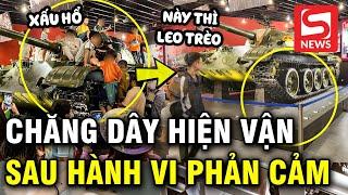 Bảo tàng Lịch sử quân sự Việt Nam chăng dây quanh các hiện vật sau hàng loạt hành vi phản cảm