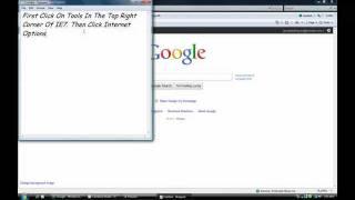 How To Change Your Homepage In Internet Explorer 7 [IE7]