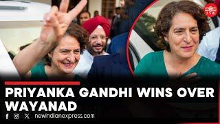 Priyanka Gandhi's first reaction on Kerala Lok Sabha bypoll win | Wayanad | Congress