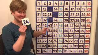 Grade 1: Math Lesson #51 Identifying and Locating Numbers On The Hundred Chart