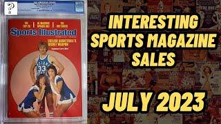 Interesting Sports Magazine Sales - July 2023