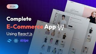 How To Make Complete E-Commerce Website Using React JS | React JS Ecommerce Project 2024