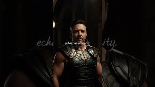 When Maximus quoted Marcus aurelias to motivate his army