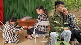 Cruel mother-in-law kneels to apologize to Dung while in prison