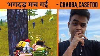 I Played With CHARBA & CASETOO And This Happened | PUBG Mobile Hindi