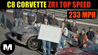 233 MPH C8 Corvette ZR1 Top Speed, Zora Could Be ZR1 Package: Chevy Society Podcast Episode 8