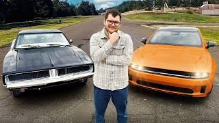 New Dodge Charger EV vs 1969 Charger
